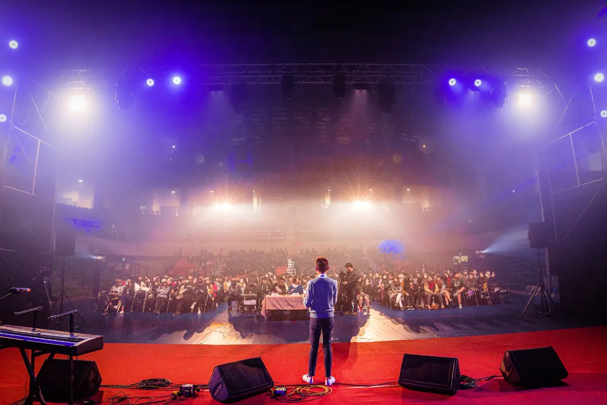 北市大好聲音決賽舞台